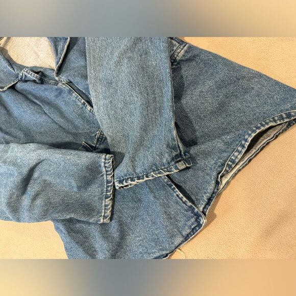 Vintage Women's Pacific Express Denim Jacket Size M - Picture 9 of 16